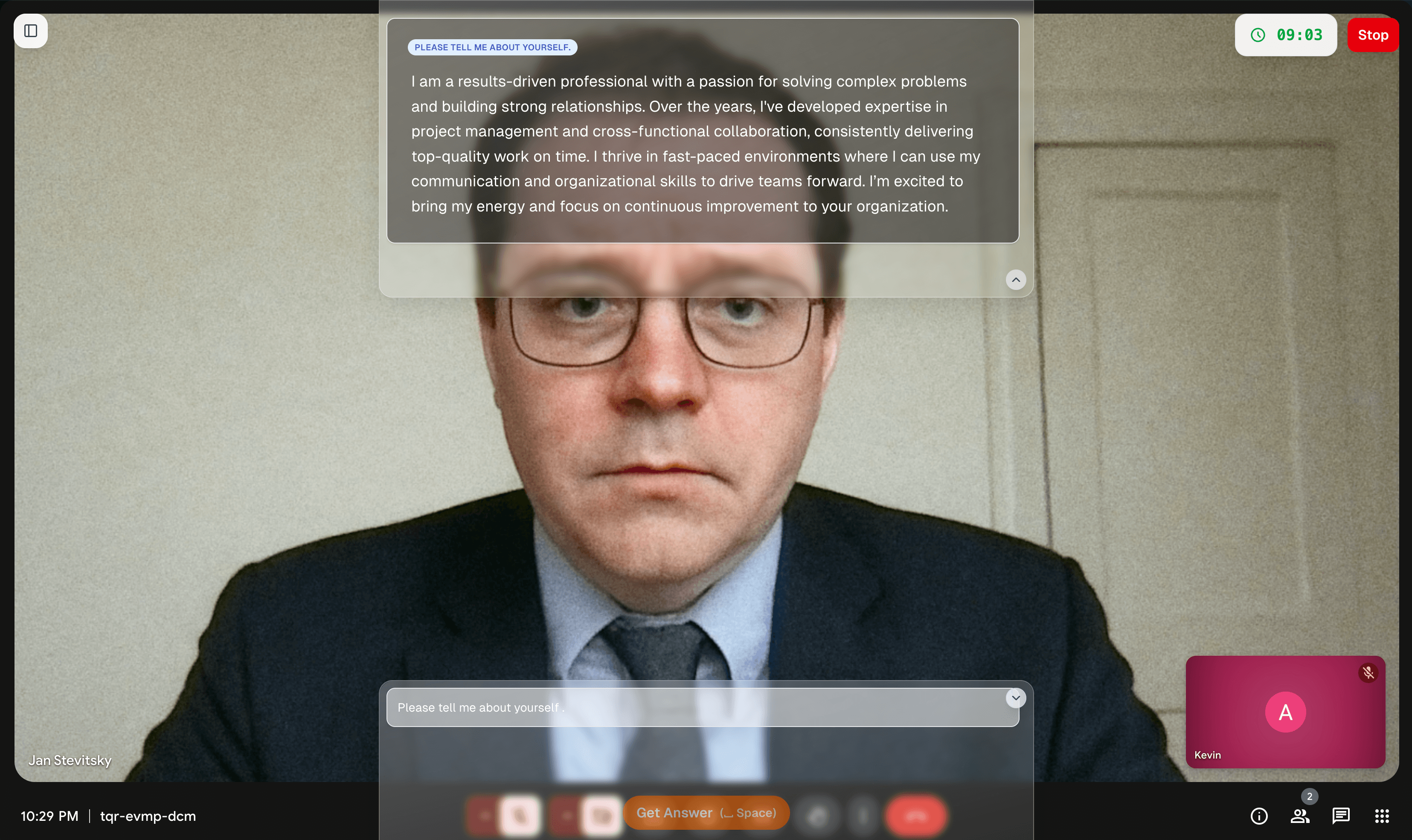 MurMur AI Interview Assistant Screenshot